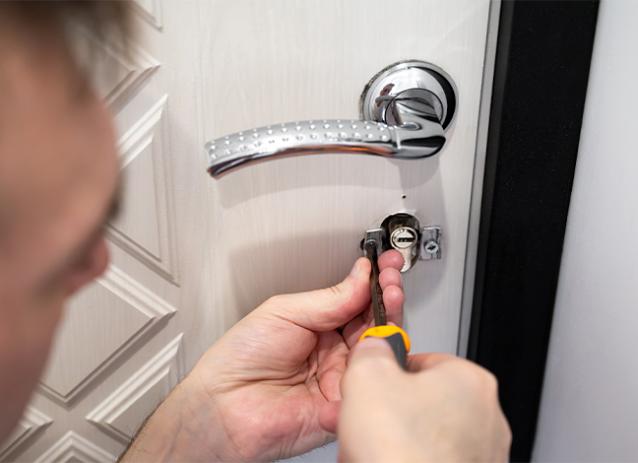 installation serrure